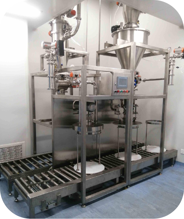 粉體密閉處理工藝系統